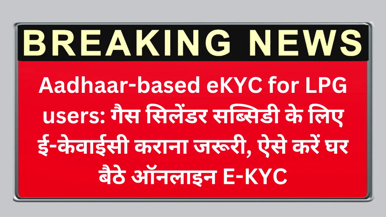 E kyc for lpg