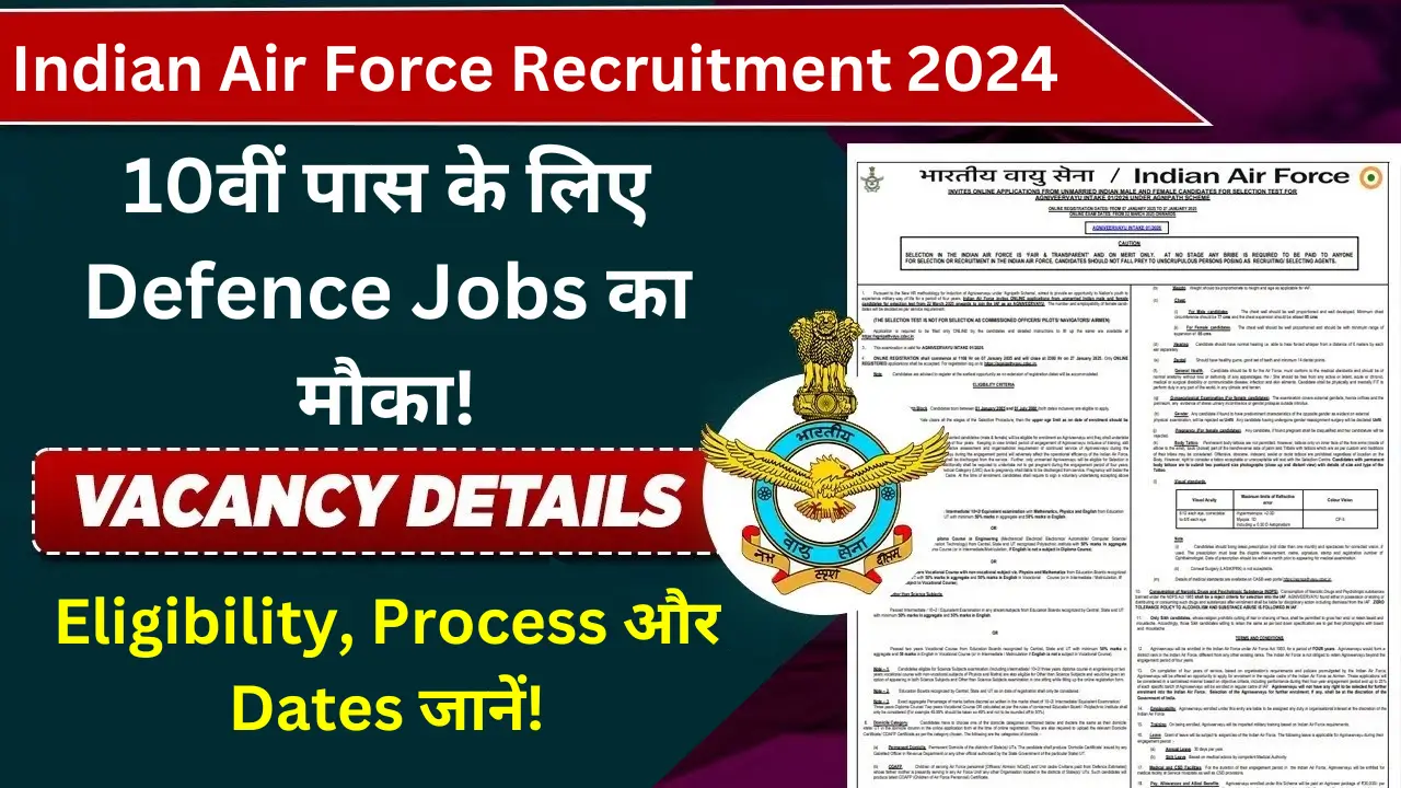 10वीं पास के लिए Defence Jobs का मौका!