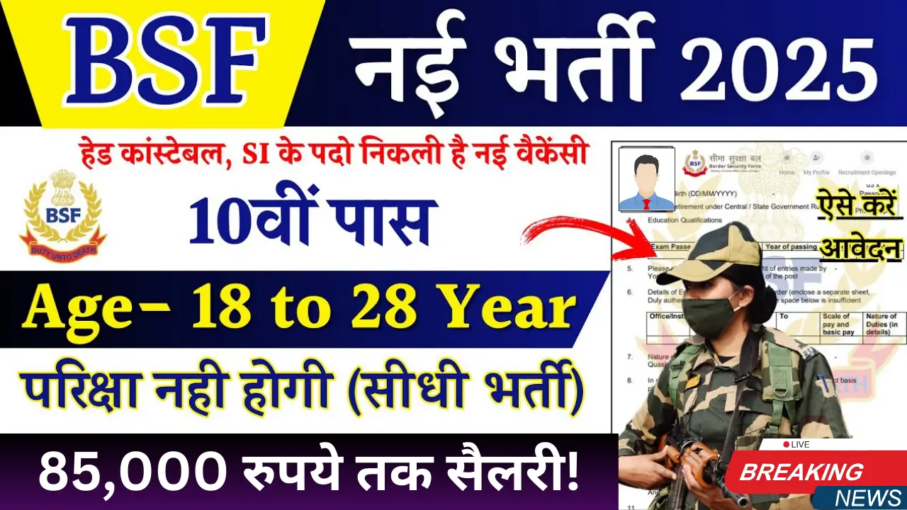 BSF Recruitment 2024