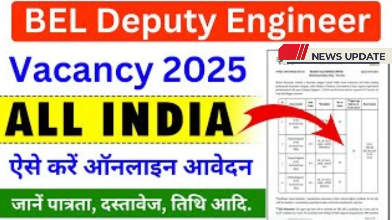 BEL Deputy Engineer Recruitment 2025