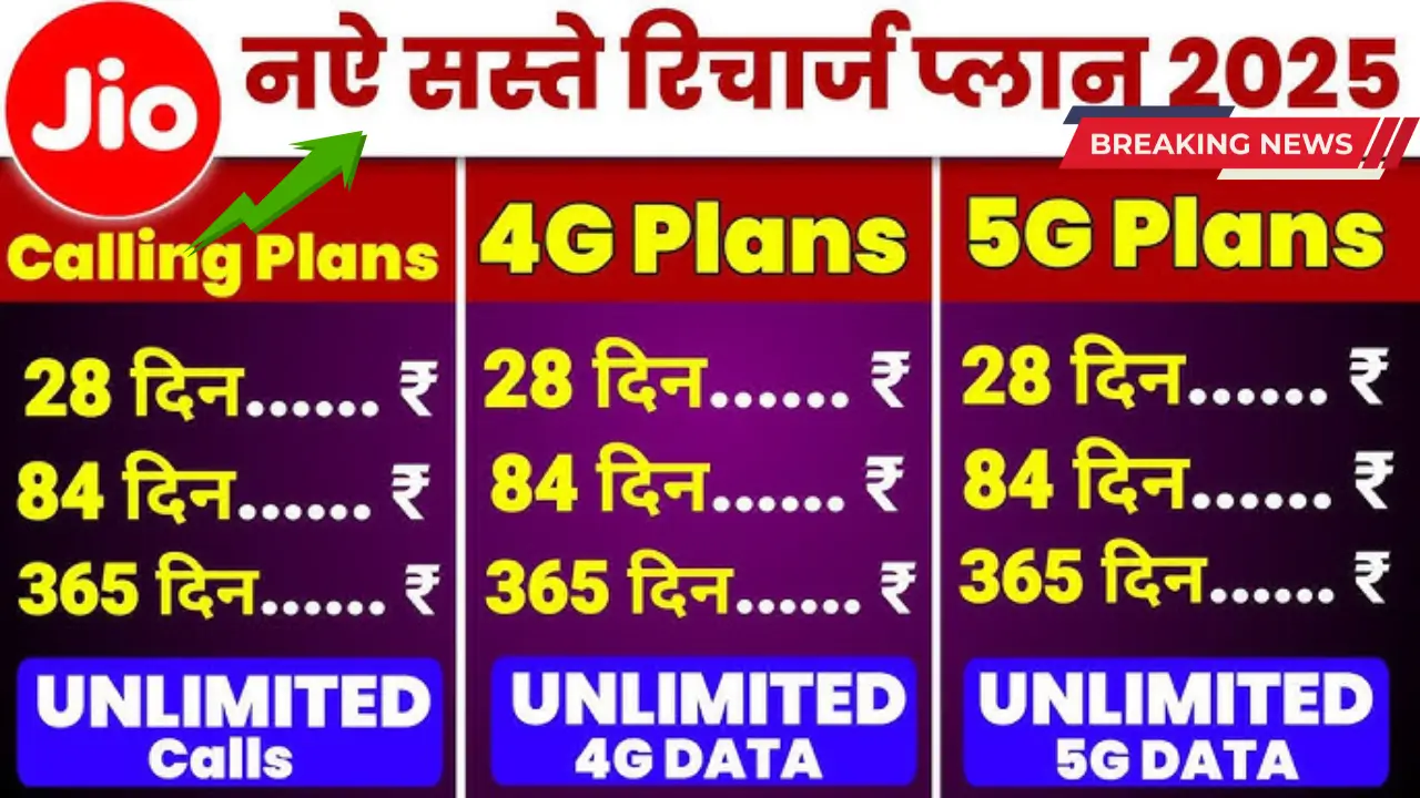 Jio Recharge Plan 2025