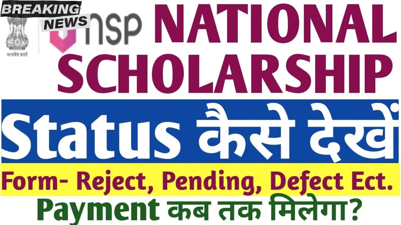 NSP Scholarship Status